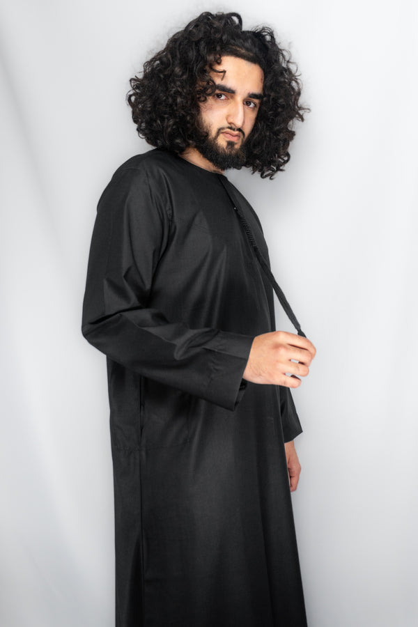 Panther Black Classic Emirati Thobe