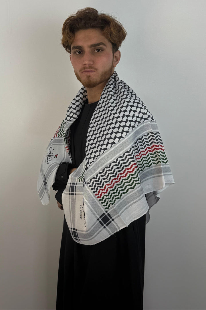 Hirbawi Freedom Shemagh Keffiyeh Scarf - Halal Threads