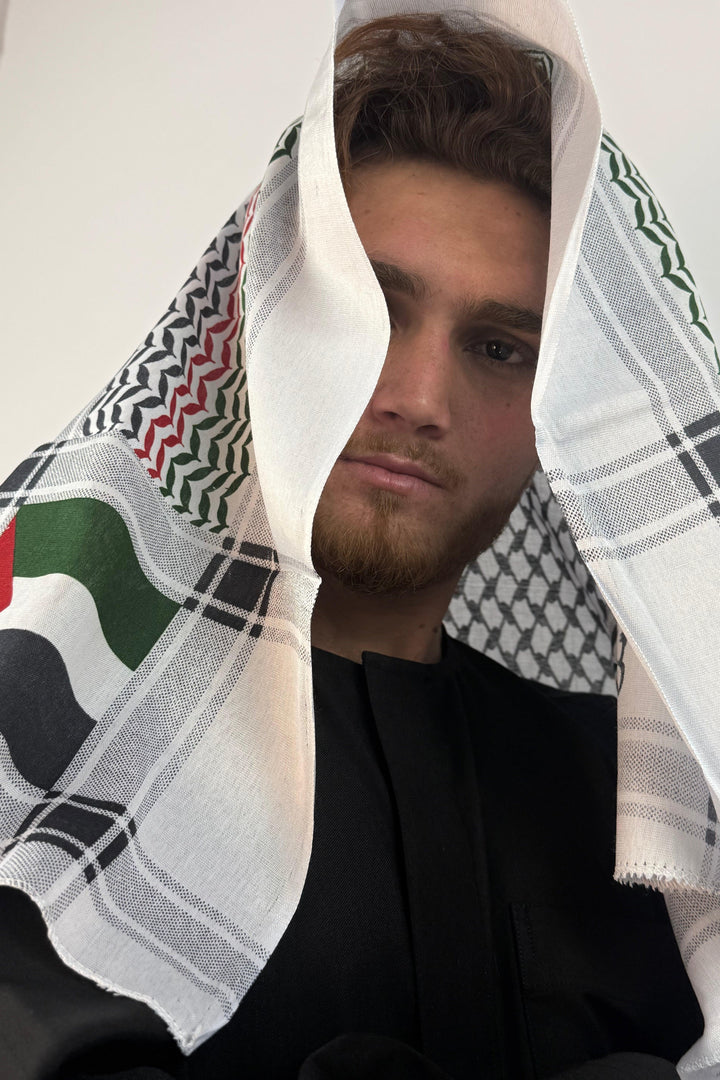 Hirbawi Freedom Shemagh Keffiyeh Scarf - Halal Threads