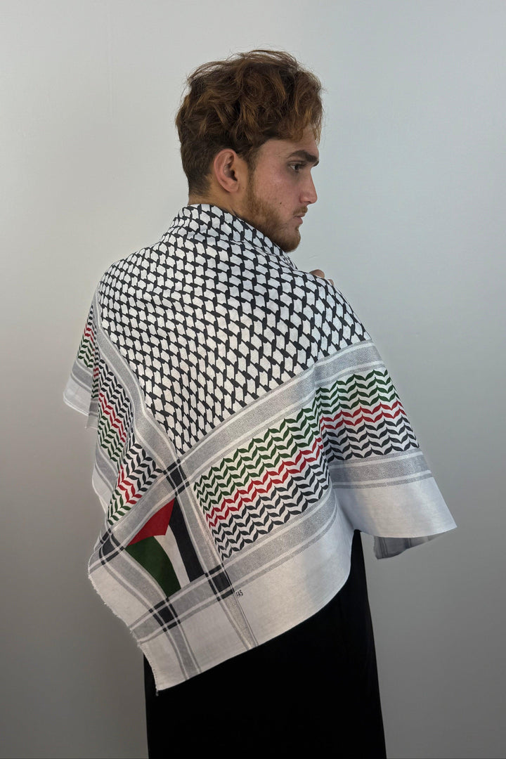 Hirbawi Freedom Shemagh Keffiyeh Scarf - Halal Threads