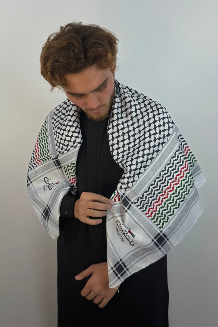 Hirbawi Freedom Shemagh Keffiyeh Scarf - Halal Threads