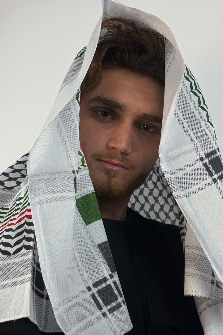 Hirbawi Freedom Shemagh Keffiyeh Scarf - Halal Threads