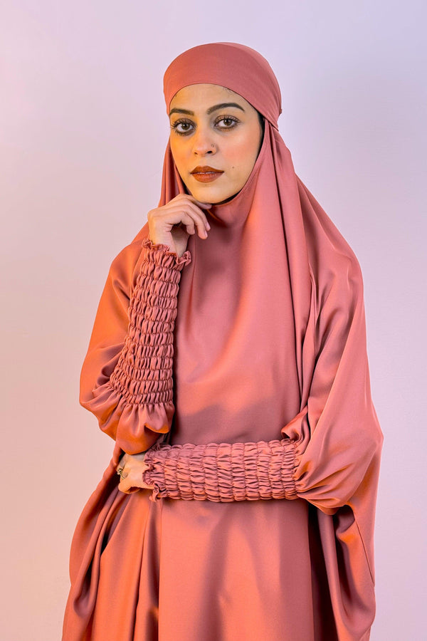 One Piece Jilbab Prayer Luxe Abaya - Halal Threads