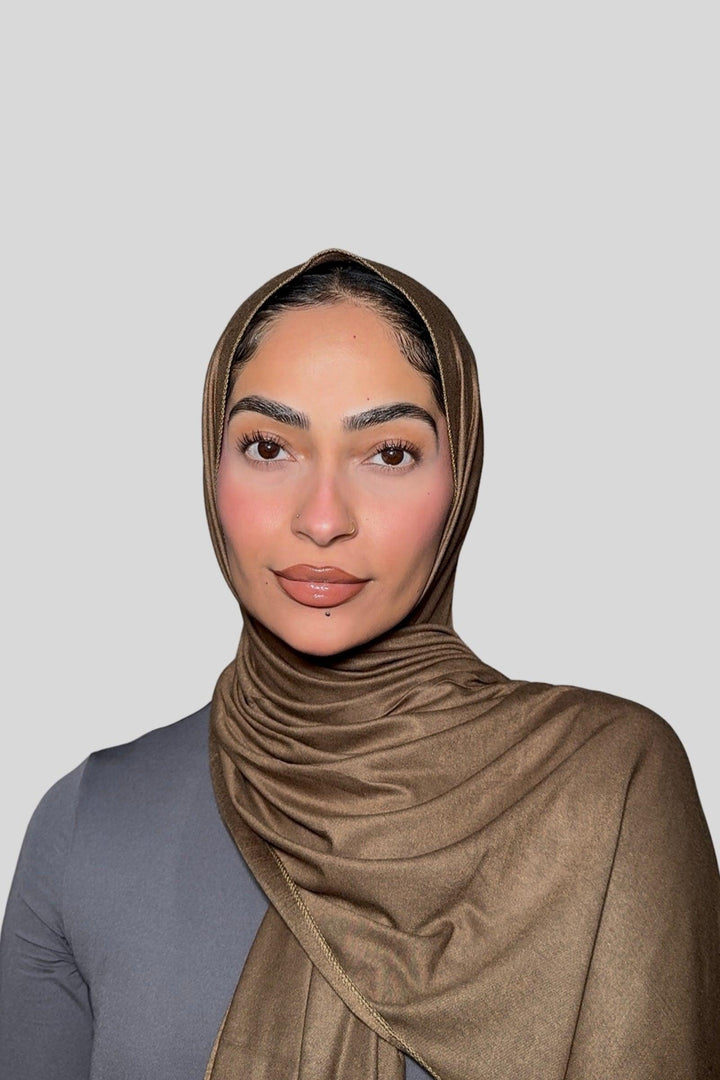 Premium Emirati Jersey Hijab Scarf - Halal Threads